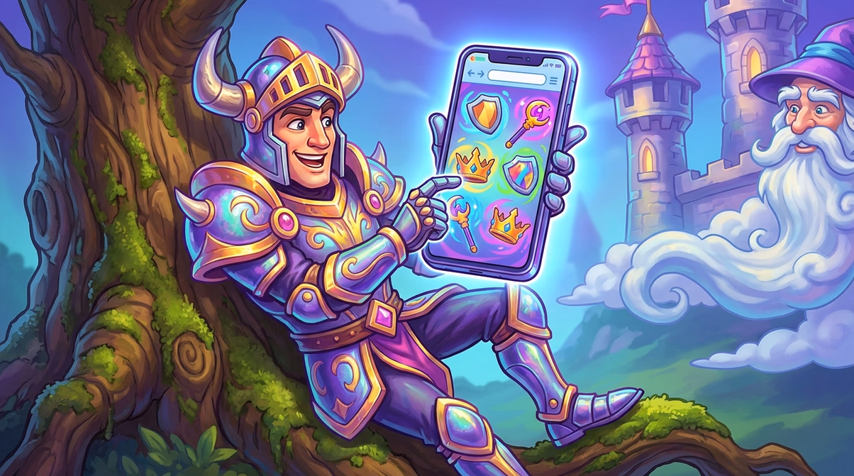 Knights in a mobile browser